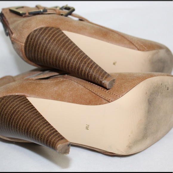 G by Guess Peep Toe Buckle Booties - Picture 4 of 5